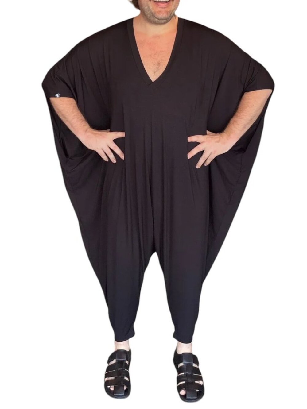 BIDDELL Essential Bamboo Black Playsuit Unisex Medium Brand New